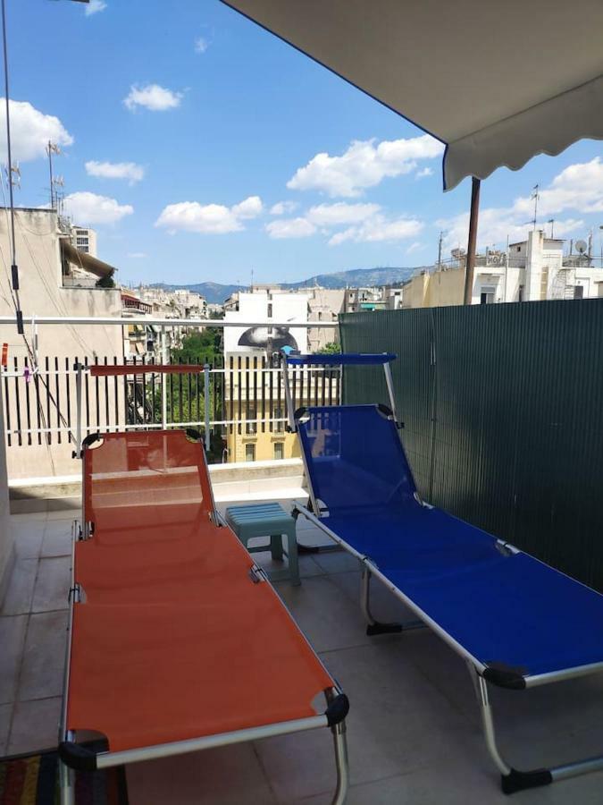 Top 6Th Floor With Big Balcony In Central Athens! Lägenhet Exteriör bild